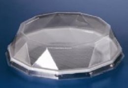 Embalagem Baixa Diamante Descartável para Bolos e Tortas
