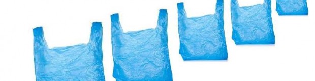 Sacolas de lixo ou sacolas de supermercado?