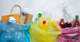 Por que utilizar os sacos de lixo coloridos?