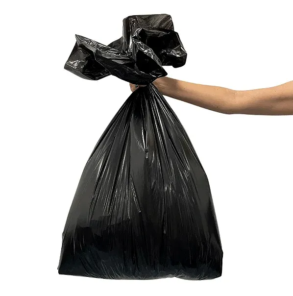 Use sacos de lixo ao invés de sacola de supermercado